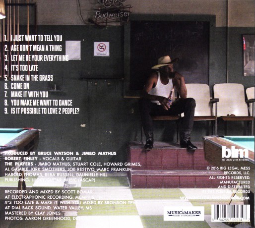 Robert Finley: Age Don't Mean A Thing [CD]