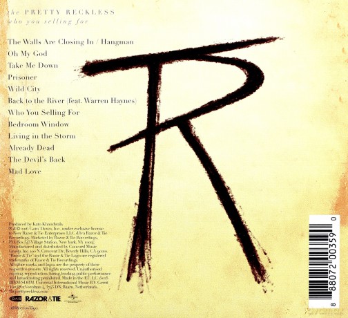 The Pretty Reckless: Who You Selling For [CD]