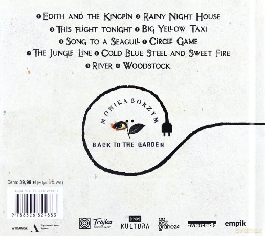 Monika Borzym: Back to the garden [CD]
