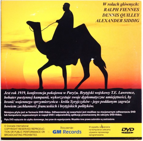 Niebezpieczny Człowiek - Lawrence po Arabii [DVD]