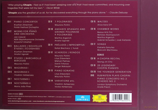 The Complete Chopin (Deluxe Edition) [BOX] [21CD]