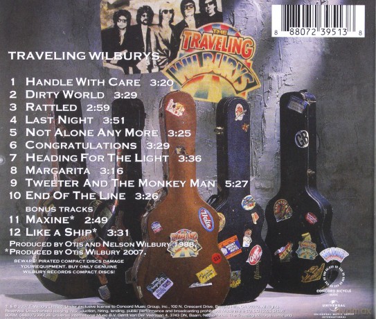 Traveling Wilburys: The Traveling Wilburys vol. 1 [CD]