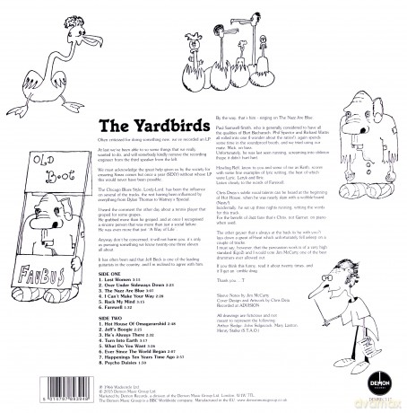 The Yardbirds: Roger The Engineer [Winyl]