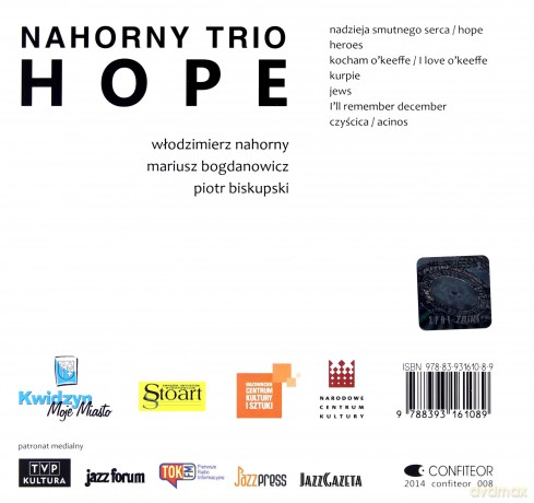 Nahorny Trio: Hope [CD]