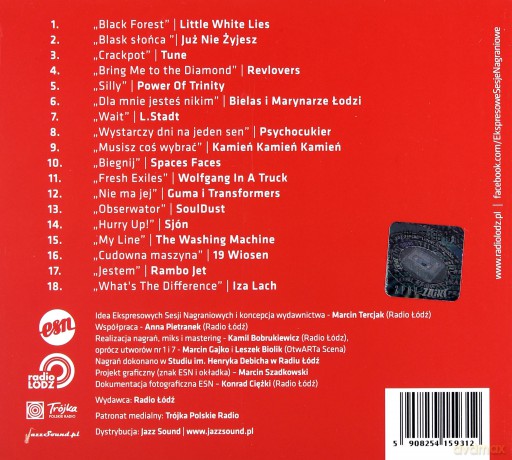 Ekspresowe Sesje Nagraniowe w Radiu Łódź [CD]
