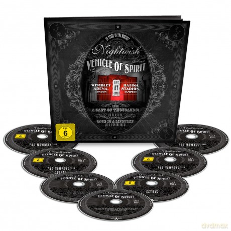 Nightwish: Vehicle Of Spirit (earbook) [2xBlu-Ray]+[3DVD]+[2CD]