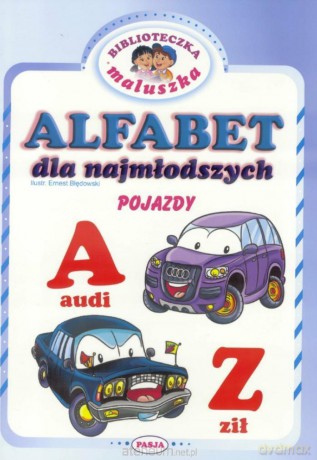 Alfabet dla najmłodszych. Pojazdy [KSIĄŻKA]