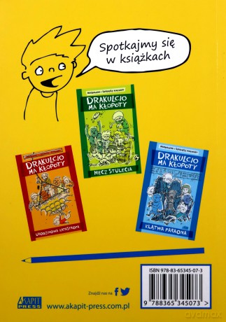Drakulcio ma kłopoty. Straszliwa historia - Magdalena Pinkwart, Sergiusz Pinkwart [KSIĄŻKA]