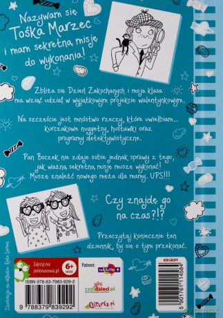 Dziennik Tośki Marzec.Miłość i kurczakowe nuggetsy - Annie Kelsey [KSIĄŻKA]