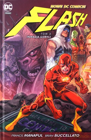 Flash (Tom 3) Inwazja goryli - Francis Manapul, Brian Buccellato [KOMIKS]
