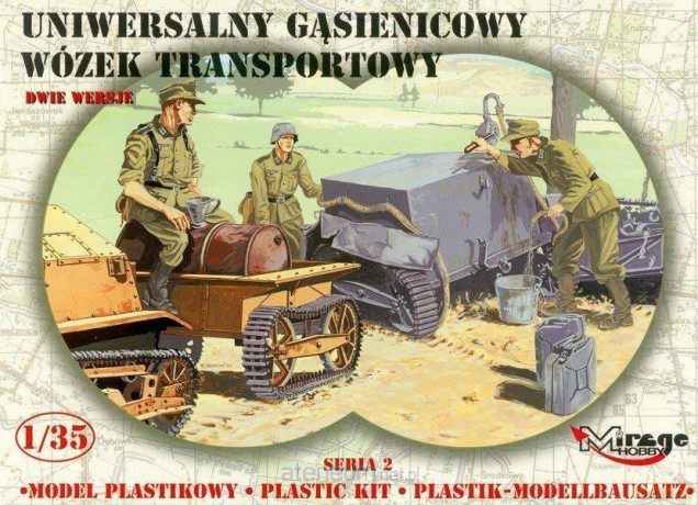 Gąsienicowy Wózek Transportowy