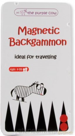 Gra magnetyczna The Purple Cow - Backgammon [GRA PLANSZOWA]