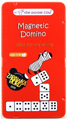 Gra magnetyczna The Purple Cow - Domino [GRA]