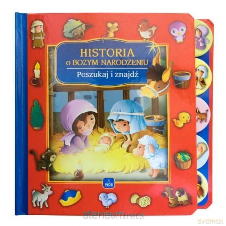 Historia o Bożym Narodzeniu. Poszukaj i znajdź - Vanessa Carroll [KSIĄŻKA]