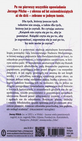 Indyk beltsville. Opowiadania zebrane - Jerzy Pilch [KSIĄŻKA]
