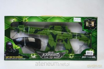 Karabin plastikowy z akcesoriami