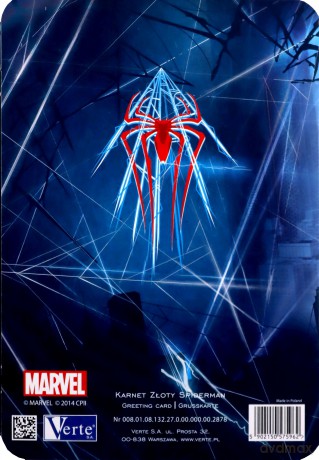 Karnet złoty Avengers