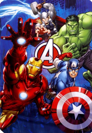 Karnet złoty Avengers