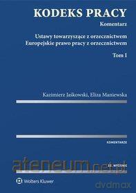 Kodeks pracy (Tom 1) Komentarz [KSIĄŻKA]
