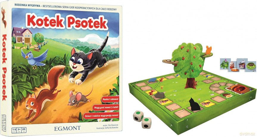 Kotek Psotek [GRA PLANSZOWA]