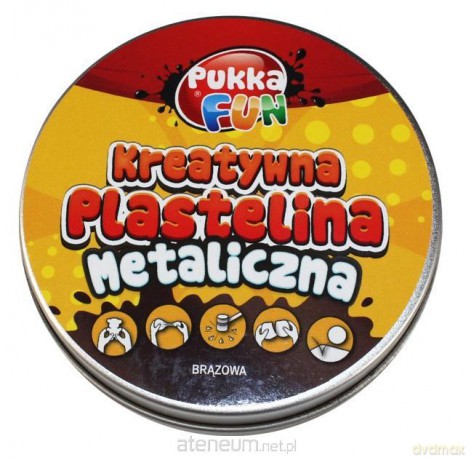 Kreatywna plastelina - Metaliczna brązowa