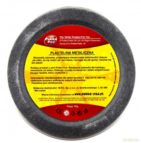 Kreatywna plastelina - Metaliczna niebieska