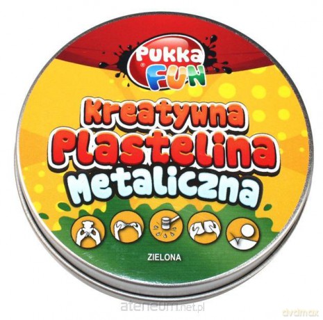 Kreatywna plastelina - Metaliczna zielona