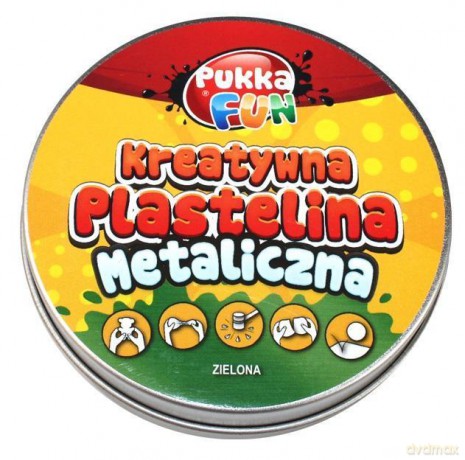 Kreatywna plastelina - Metaliczna zielona