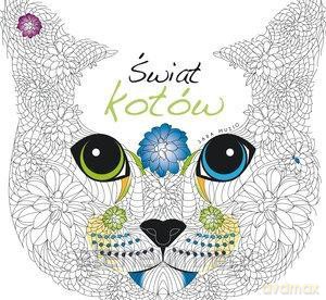 Książka do kolorowania. Świat kotów [KSIĄŻKA]