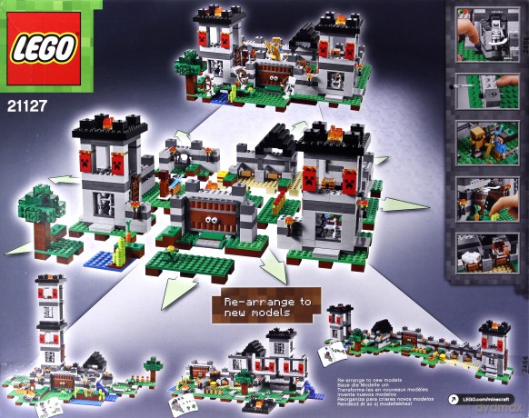 Lego MINECRAFT 21127 Forteca [KLOCKI]
