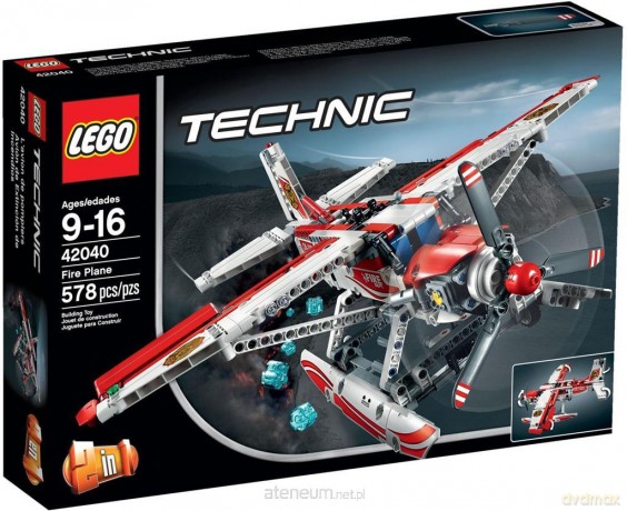Lego TECHNIC 42040 Samolot strażacki [KLOCKI]