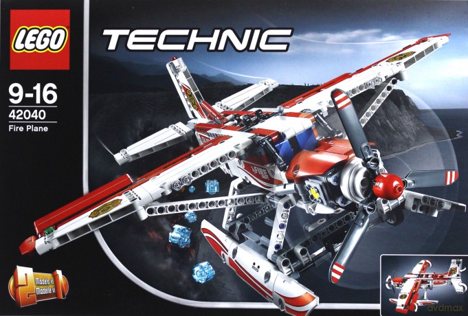 Lego Technic 42040 Samolot Strażacki Klocki Dvdmaxpl