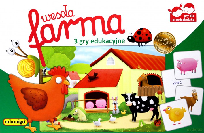 Loteryjka - Wesoła Farma [GRA PLANSZOWA]