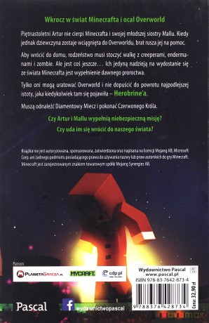 Miecz Herobrine'a - Jim Anotsu [KSIĄŻKA]