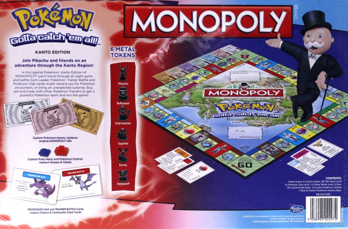 Monopoly Pokemon [GRA PLANSZOWA]