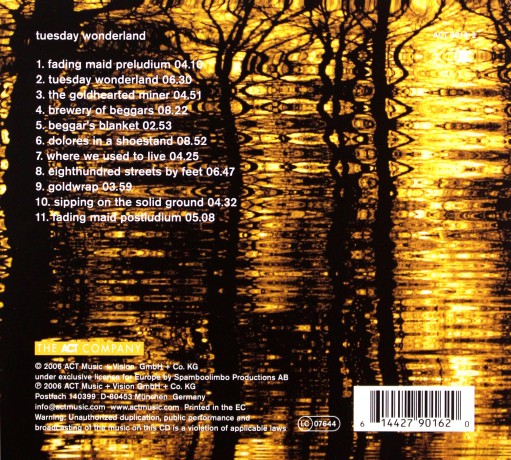 Esbjorn Svensson Trio: Tuesday Wonderland (digipack) [CD]