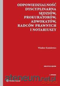 Odpowiedzialność dyscyplinarna sędziów - Wiesław Kozielewicz [KSIĄŻKA]