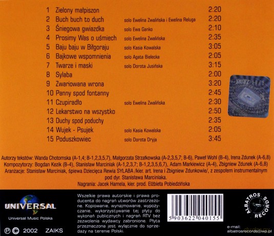 Sylaba-Zespół Dziecięcy: Zielony Małpiszon [CD]