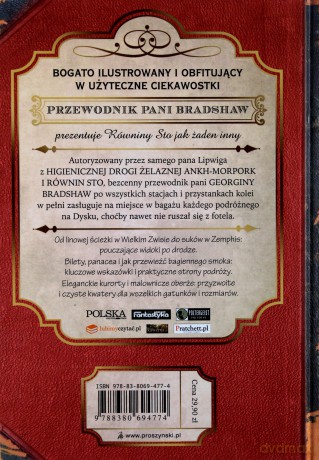 Przewodnik Pani Bradshaw - Terry Pratchett [KSIĄŻKA]