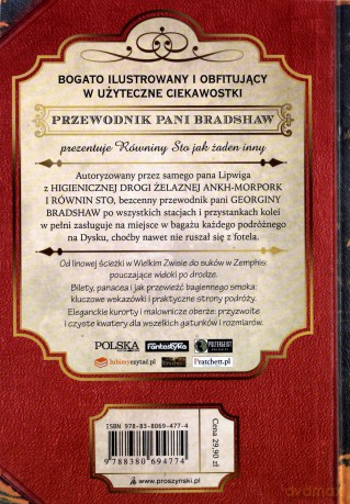 Przewodnik Pani Bradshaw - Terry Pratchett [KSIĄŻKA]