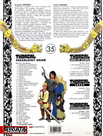 Thorgal (Tom 35) Szkarłatny ogień - Xavier Dorison Grzegorz Rosiński [KOMIKS]