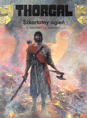 Thorgal (Tom 35) Szkarłatny ogień - Xavier Dorison Grzegorz Rosiński [KOMIKS]