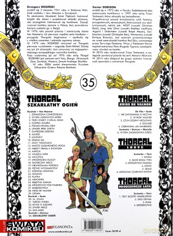 Thorgal (Tom 35) Szkarłatny ogień - Xavier Dorison Grzegorz Rosiński [KOMIKS]