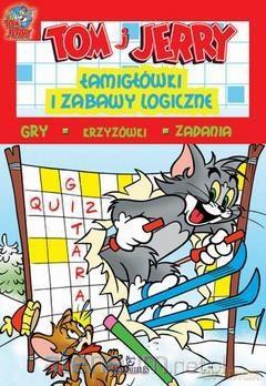 Tom i Jerry.Łamigłówki i zabawy logicz. (czerwone) [KSIĄŻKA]