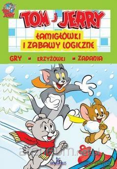 Tom i Jerry.Łamigłówki i zabawy logiczne (zielone) [KSIĄŻKA]