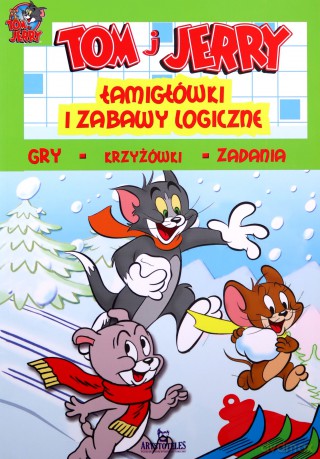 Tom i Jerry.Łamigłówki i zabawy logiczne (zielone) [KSIĄŻKA]