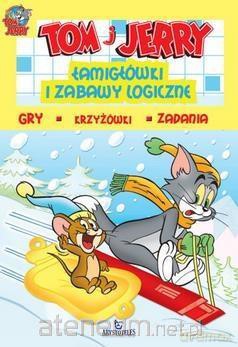 Tom i Jerry.Łamigłówki i zabawy logiczne (żółte) [KSIĄŻKA]
