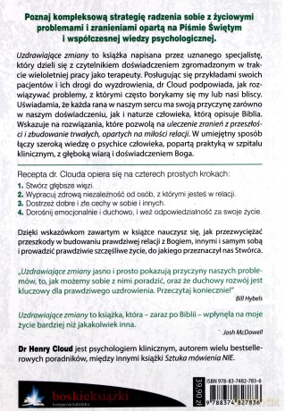 Uzdrawiające zmiany - Dr Henry Cloud [KSIĄŻKA]