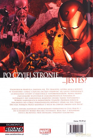 Wojna domowa - Mark Millar, Steve McNiven [KOMIKS]