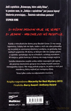 Zabójca z sąsiedztwa - Alex Marwood [KSIĄŻKA]